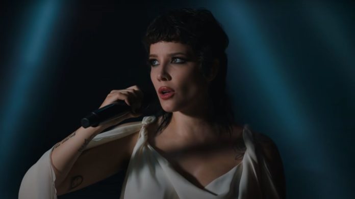 Halsey Ends Up A Bloody Mess In New ‘I Am Not A Woman, I’m A God’ Live Video